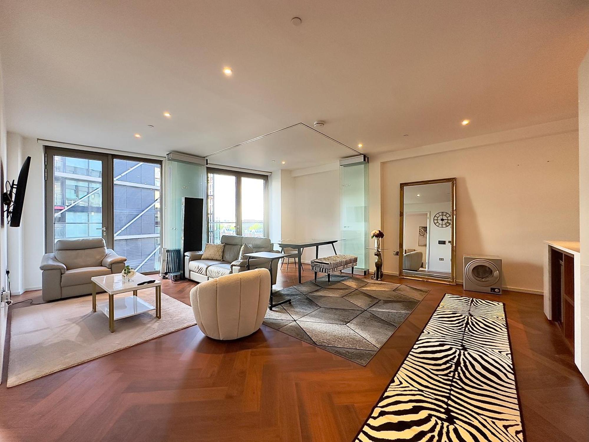 Lavish Penthouse River View Fast Wifi - Luxurylondonstays المظهر الخارجي الصورة